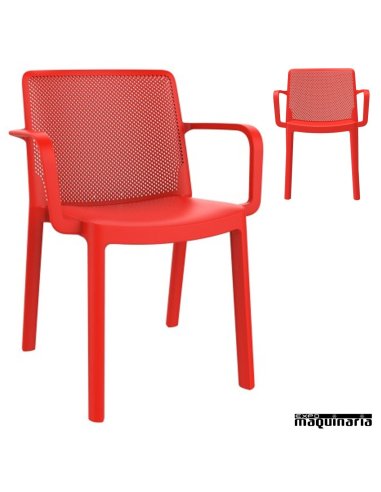 Sillones para exterior REFRESH-B rojo