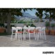 Sillas plastico terraza REONA ambiente