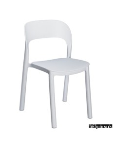 Sillas plastico terraza REONA 2