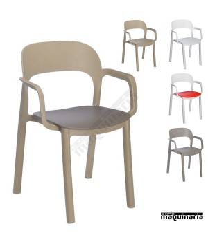 Sillones para exterior REONA-B apilable