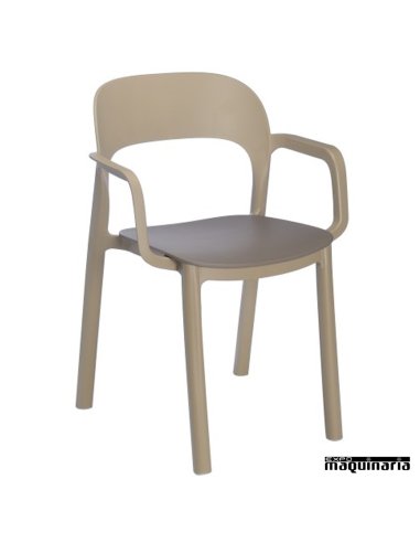 Sillones para exterior REONA-B arena chocolate