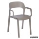 Sillones para exterior REONA-B apilable