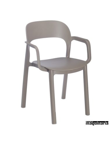 Sillones para exterior REONA-B apilable