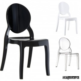 Sillas de plastico apilables REMIA