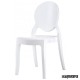 Sillas de plastico apilables REMIA blanca