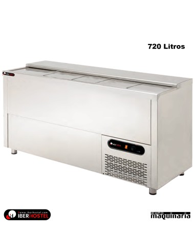 Enfriador de botellas IBER-BO5P-INOX