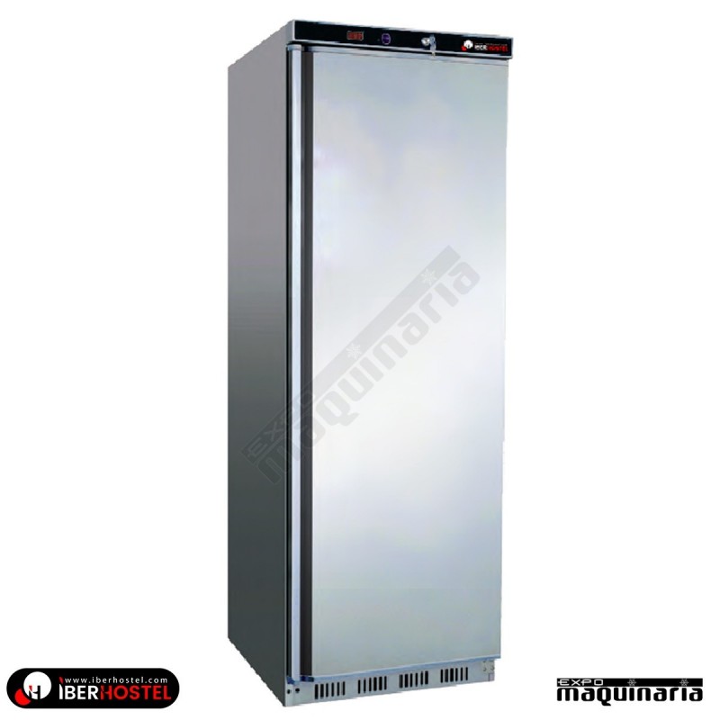 Armario refrigerado 450 l acabado inox EDAPS451-I