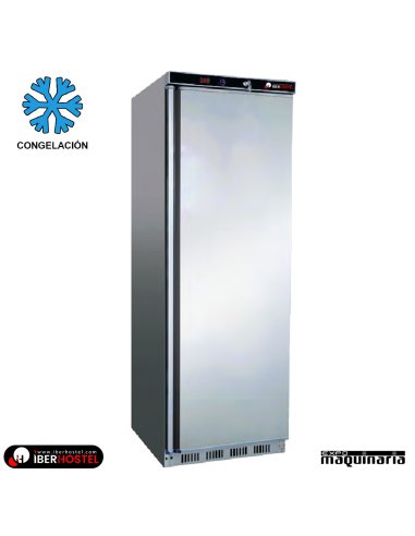 Armario congelador 460 l acabado inox EDANS451-I