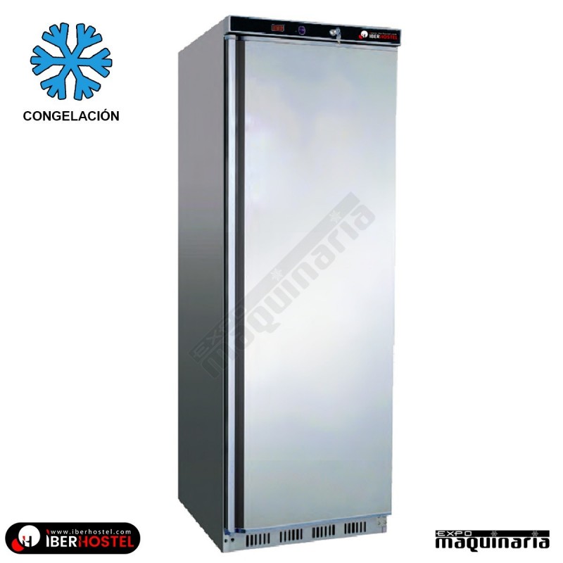 Armario congelador 460 l acabado inox EDANS451-I