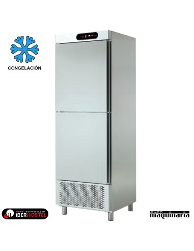 Armario congelador 300+300L Inox IBER-A702-C