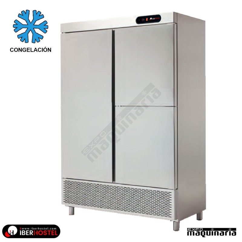 Armario congelador vertical INOX 3 puertas IBER-A7024-C
