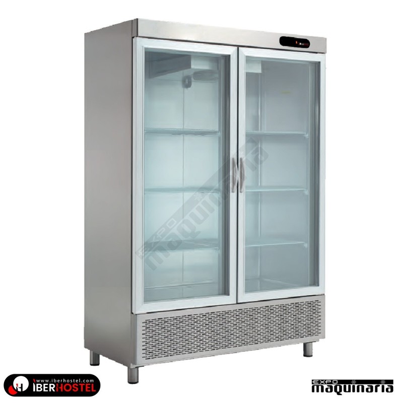 Armario frigorifico puerta cristal 1200L