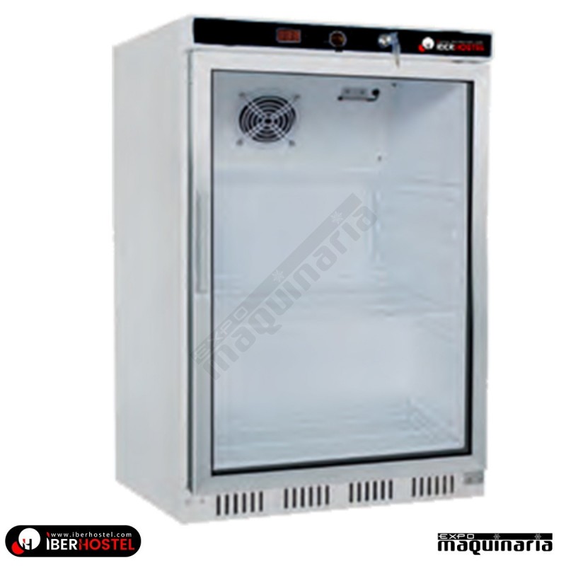 Nevera baja puerta cristal IBER-AC25B-R