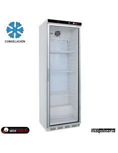 Congelador vertical puerta cristal 350l