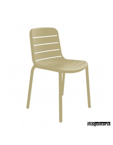 Silla apilable para bar REGINA arena