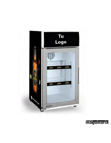 Nevera expositora Personalizada cerveza REFRIPROMO