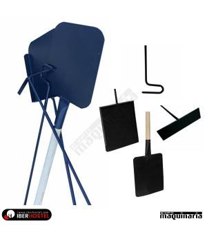 Palas de horno de leña - 4 Palas para horno leña profesionales