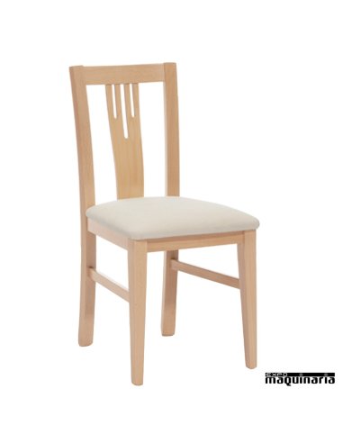 Silla tapizada comedor JO60