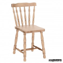 Silla madera JO101 torneada
