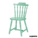 Silla madera JO630 lacada y torneada
