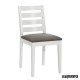 Silla tapizada comedor JO13 Madera lacada