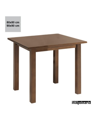 Mesa madera JOMF4PTC cuadrada