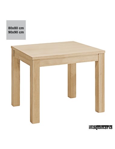 Mesa madera JONATURAC cuadrada