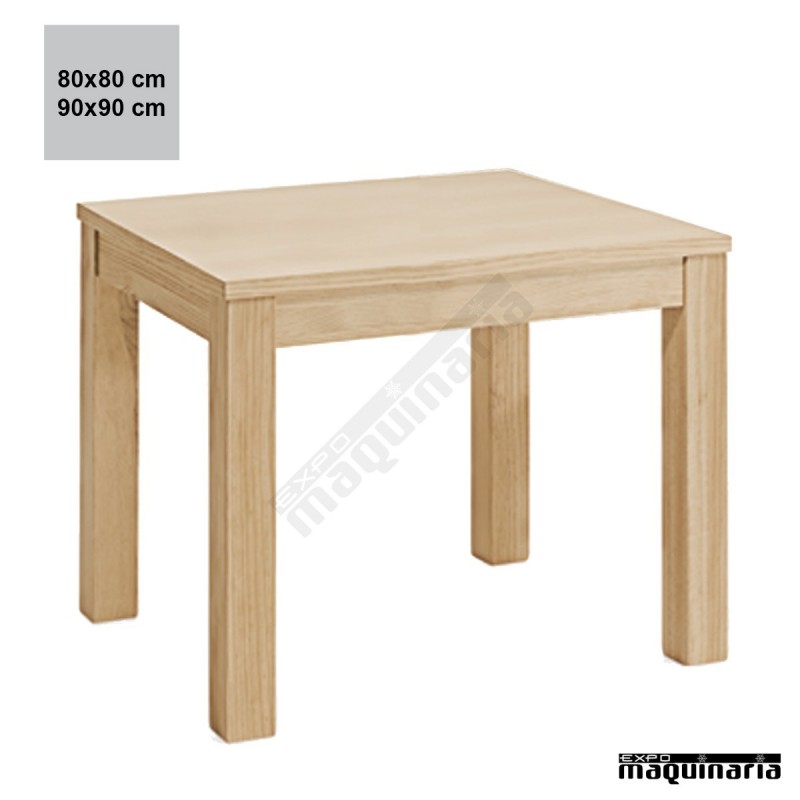 Mesa madera JONATURAC cuadrada