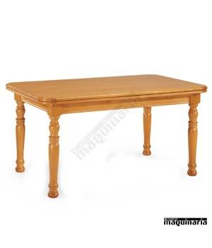 Mesa madera hosteleria JOMFPT - mesa madera, patas torneadas.