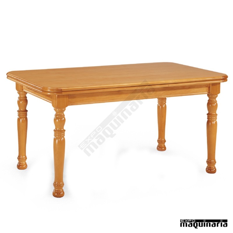 Mesa madera JOMFPT patas torneadas