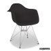 Sillon nordico negro FAOVIEDO asiento polipropileno