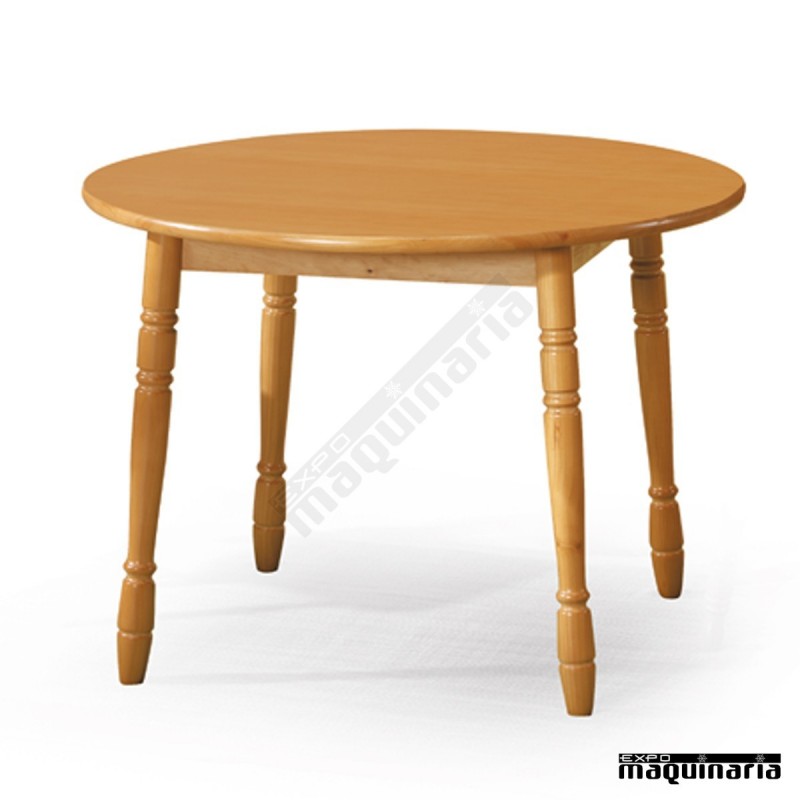 Mesa madera JOMFR redonda