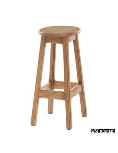 Taburete alto madera  JOTARED