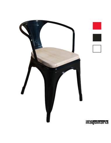 Sillas hierro vintage FAPILSEN-MAD industrial