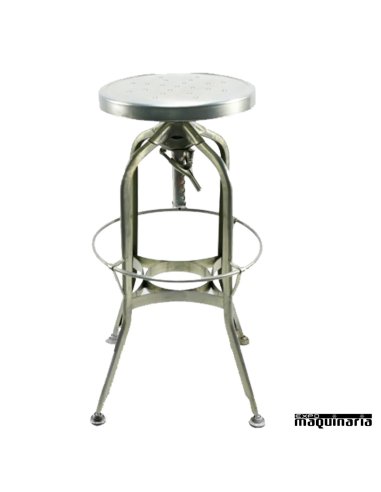 Taburete metal galvanizado FABRANDENBURGO