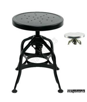 Taburete bajo industrial FABRANDENBURGOBJ