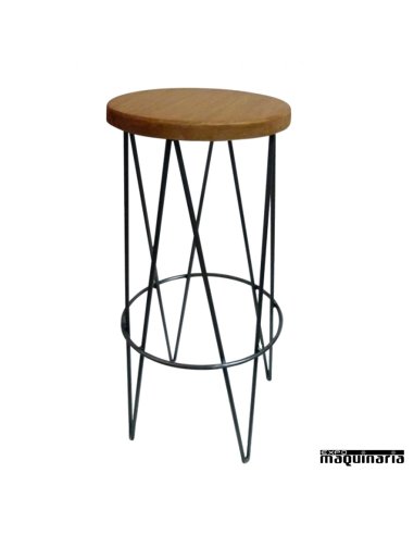 Taburete industrial redondo FARIGA