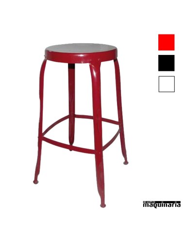 Taburete vintage FALITUANIA-M Metalico