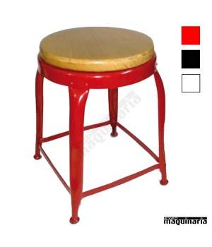 Taburetes bajos vintage FALITUANIABAJO