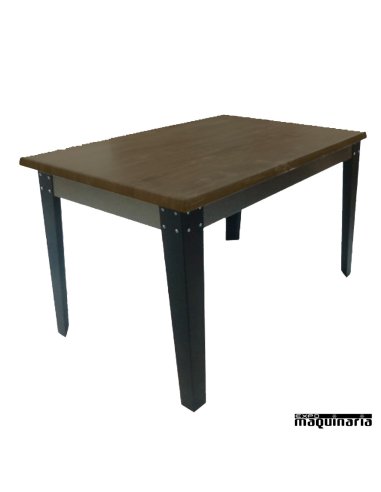 Mesas industriales vintage FAKIEVMAD-R madera