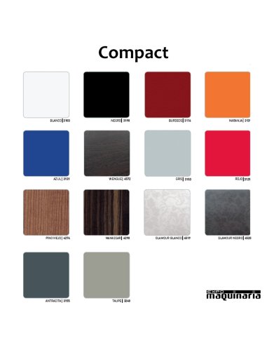 Mesa alta plegable FABONNMESAH-C colores Compact