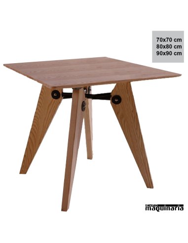 Mesa estilo nordico FANORDICA4 cuadrada