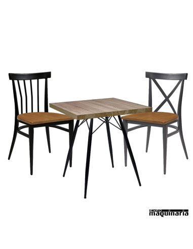 Conjunto de mesa y sillas IMBALTIMORE-ORLANDO