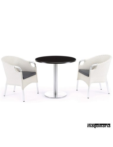 Conjunto de mesa y sillas IMPADUA-GROMA