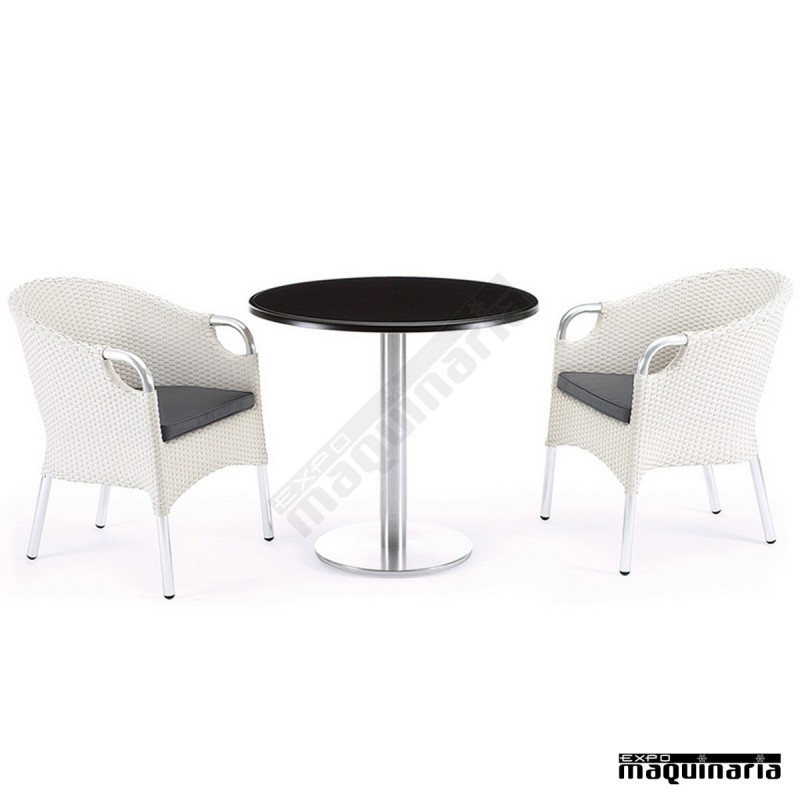 Conjunto de mesa y sillas IMPADUA-GROMA