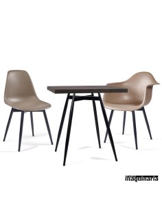 Conjunto de mesa y sillas IMPICASSOP4-COPEN Nordico