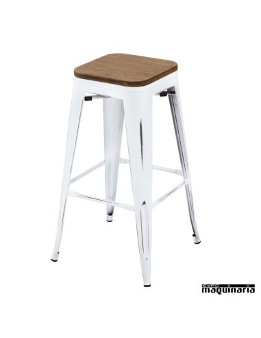 Taburete estilo industrial AG5048BBR