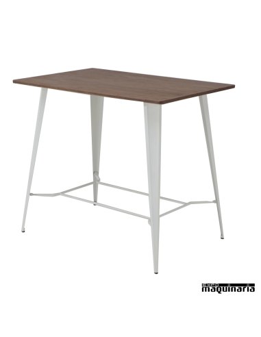 Mesa alta vintage AGT1410B rectangular