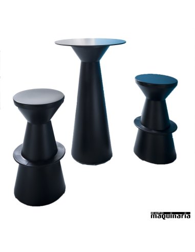 Mesa con taburetes AGCONJ-BROLLER exterior