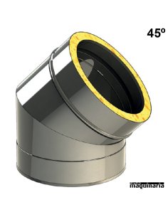 Tubo inox Codo 45º JECODO45